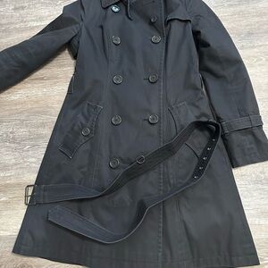 Burberry Classic Black Trench Coat